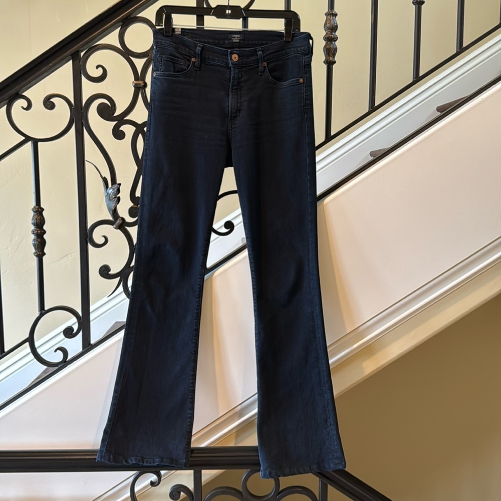 Citizens of Humanity Women Jeans Emannuelle Slim Boot Size 28 Blue Dark Wash